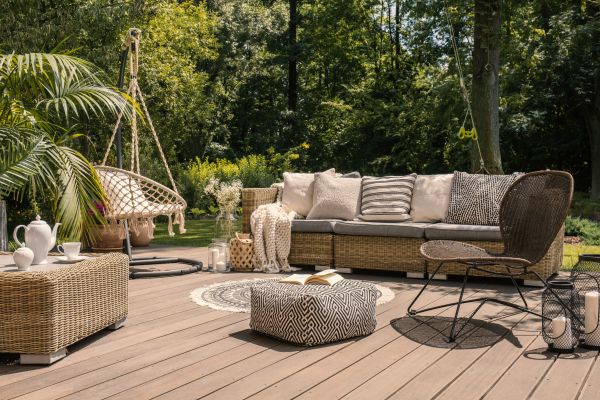 Deck Chair Assembly in Coeur D Alene